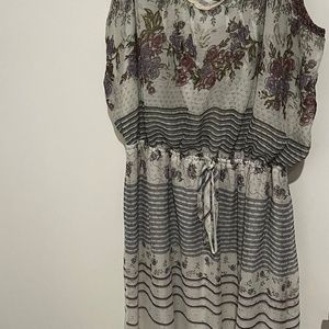 Bohemian maxi dress L